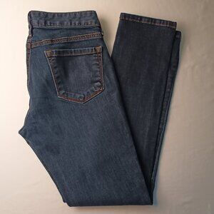 Loft Modern Slim Jeans Size 2P Low Rise Dark Wash